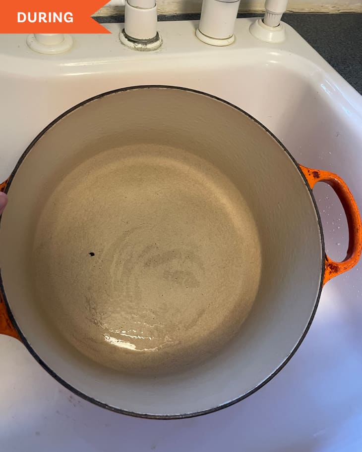 Clean Dutch Oven Scorch Marks, BurntOn Food Apartment Therapy